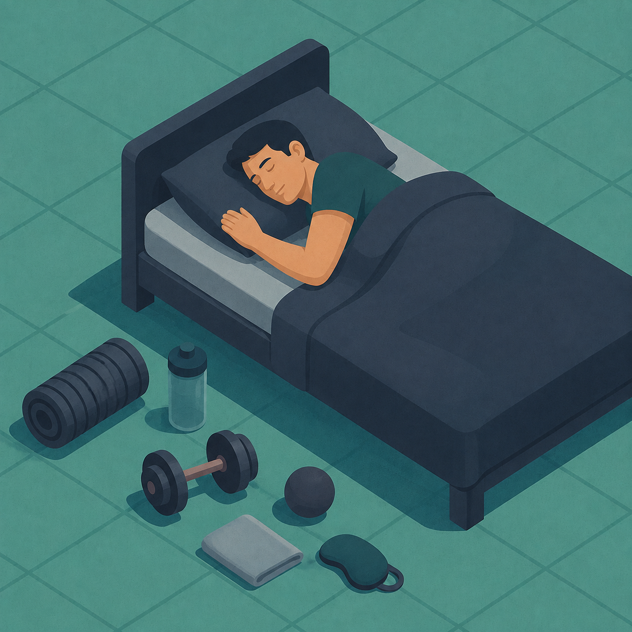 Sueño y descanso como parte de la recuperación del entrenamiento